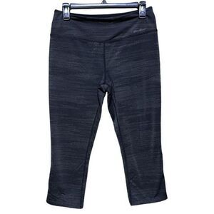 Eddie Bauer Womens Athletic Crop Capri Leggings Pull-on‎ Gray Size Medium